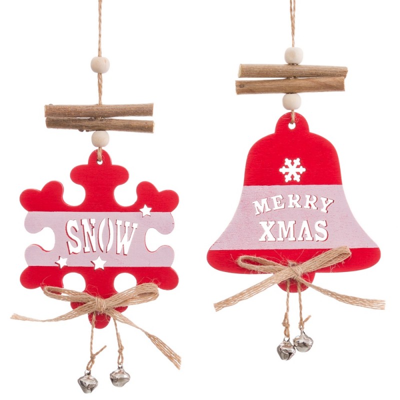 Pendentif figures en bois 2 m 10 x 0,50 cm