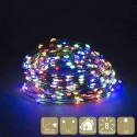 Chaine 100 microled multicolore
