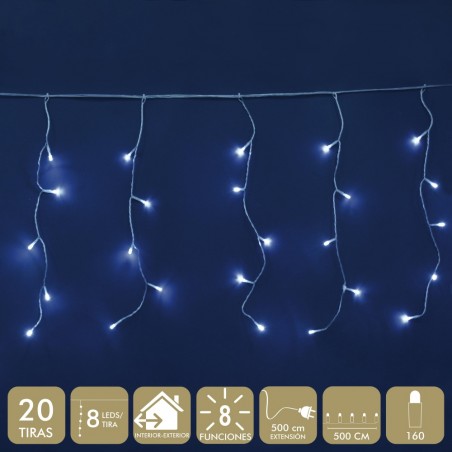 160 Led Rideau Blanc