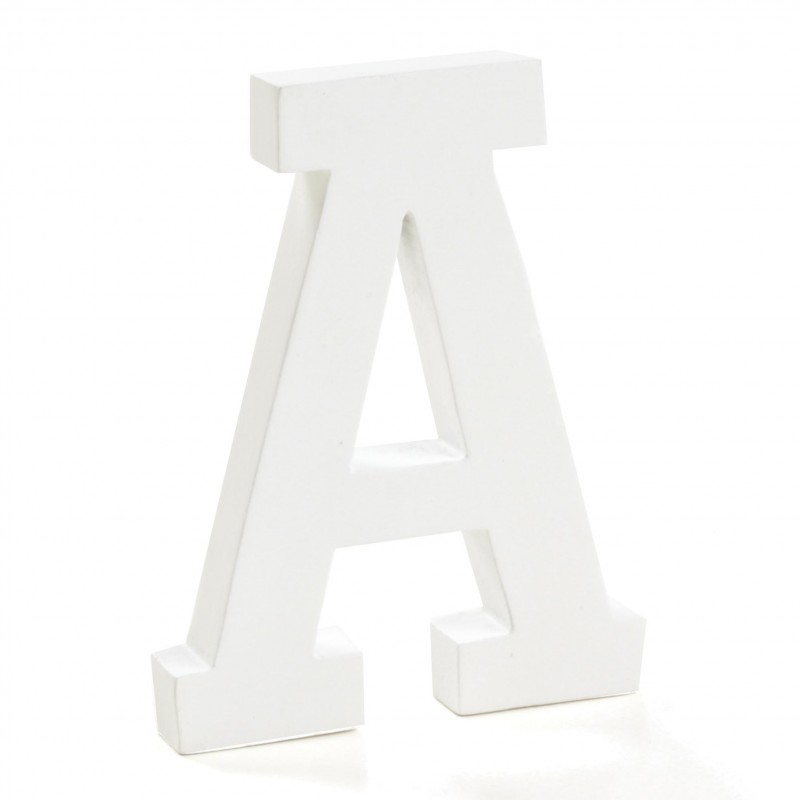Lettre en bois a