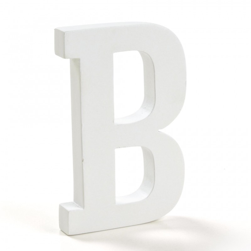 Lettre bois b