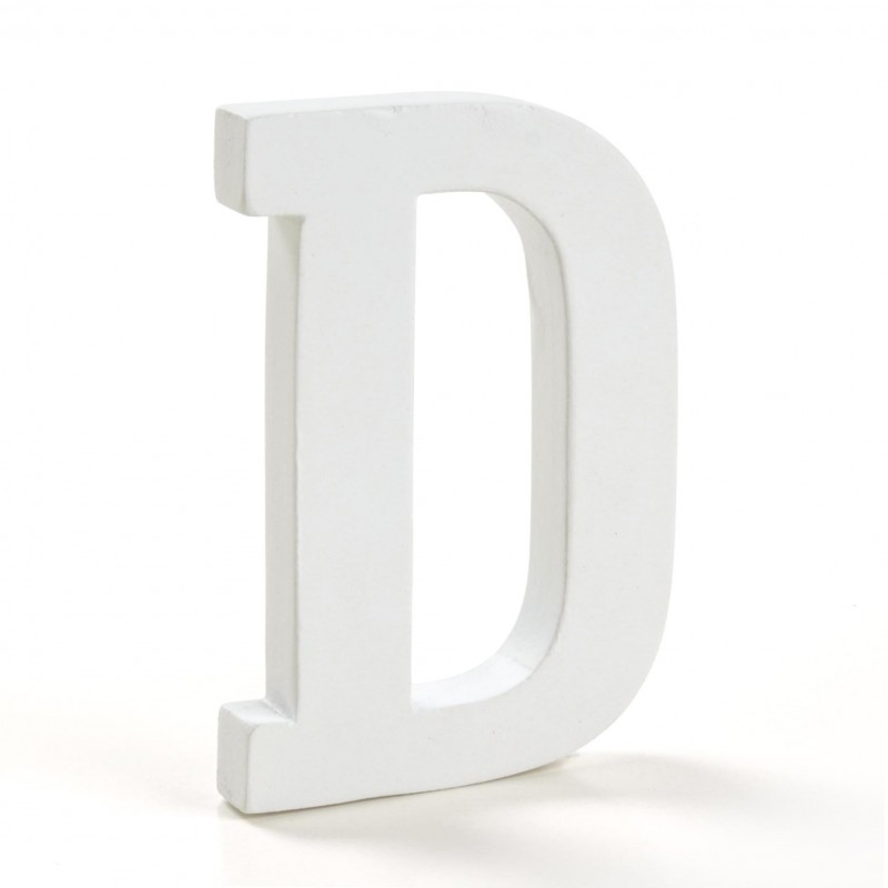 Lettre en bois d