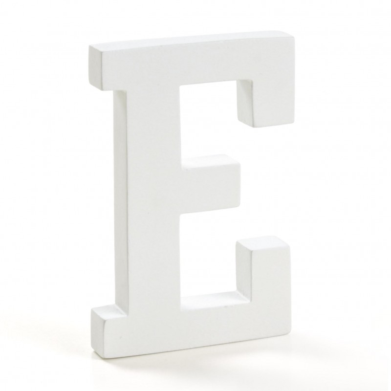Lettre bois e