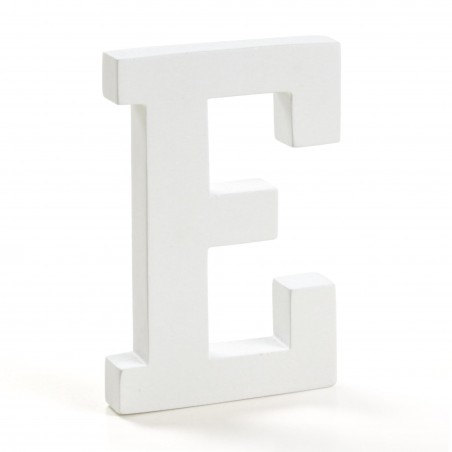 Lettre bois e