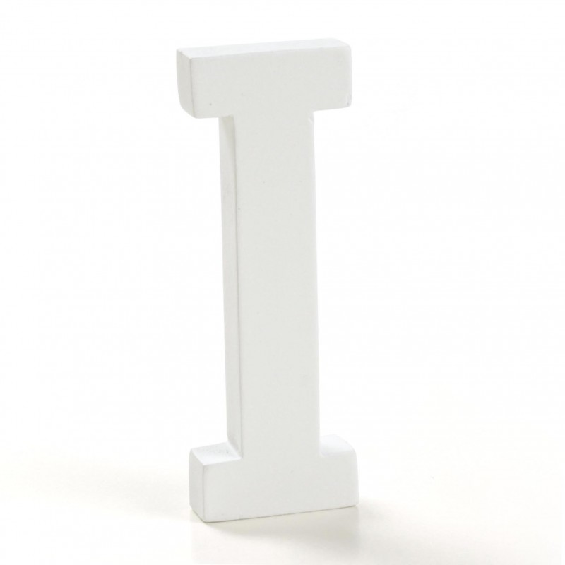 Lettre bois i