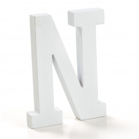 Lettre n en bois