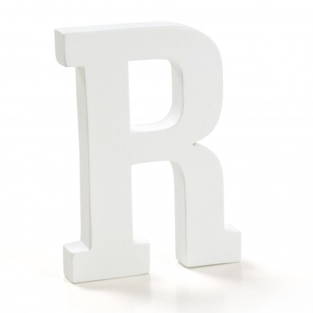 Lettre bois r