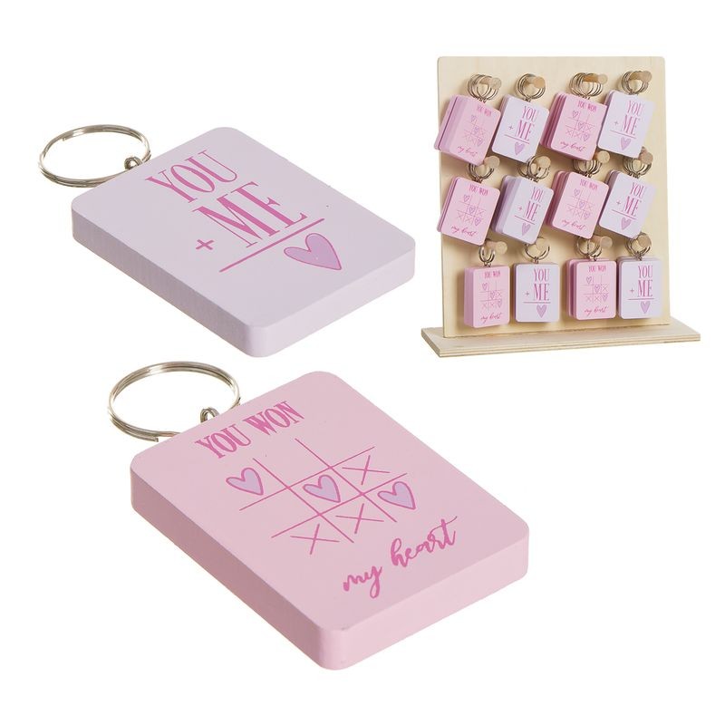 Porte-clés je t'aime. 2 modèles assortis