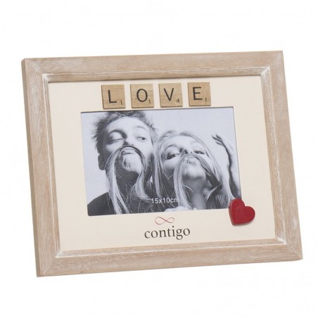 Cadre photo d'amour