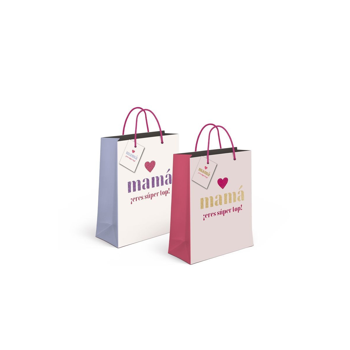 Sac en papier s love maman 2c