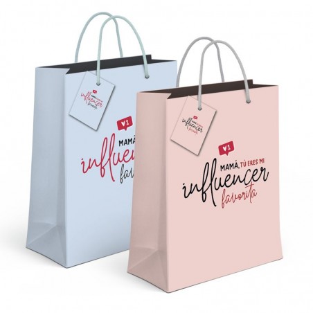 Sac papier xl mama influenceur 2c