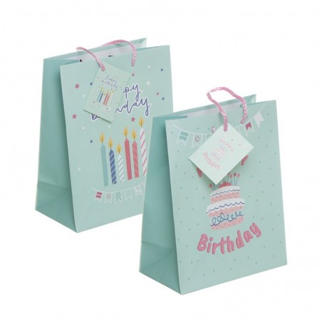 Sac En Papier M Joyeux Anniversaire 2m