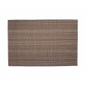 Nappe individuelle effet métallique champagne