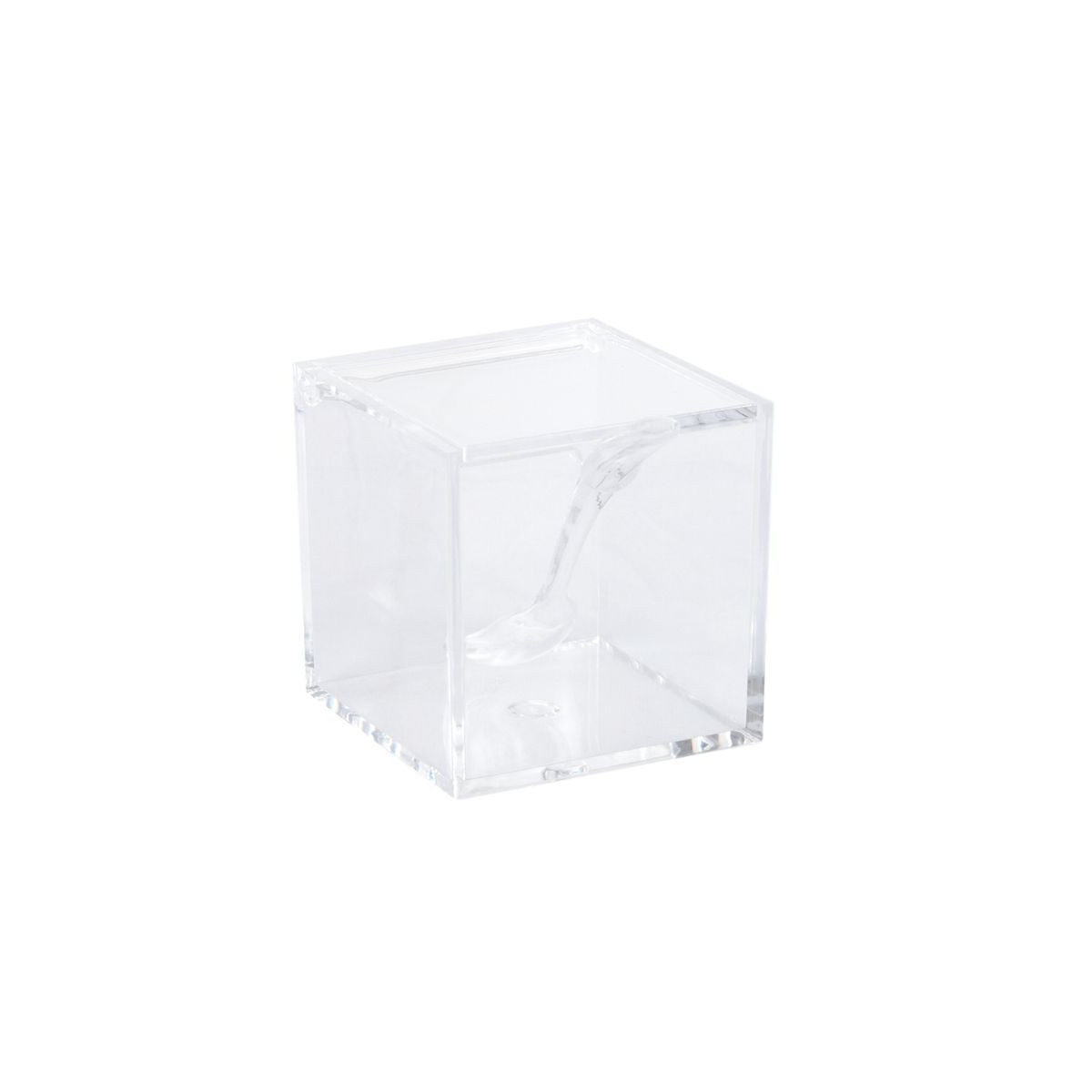 Sucrier acrylique avec cuillère