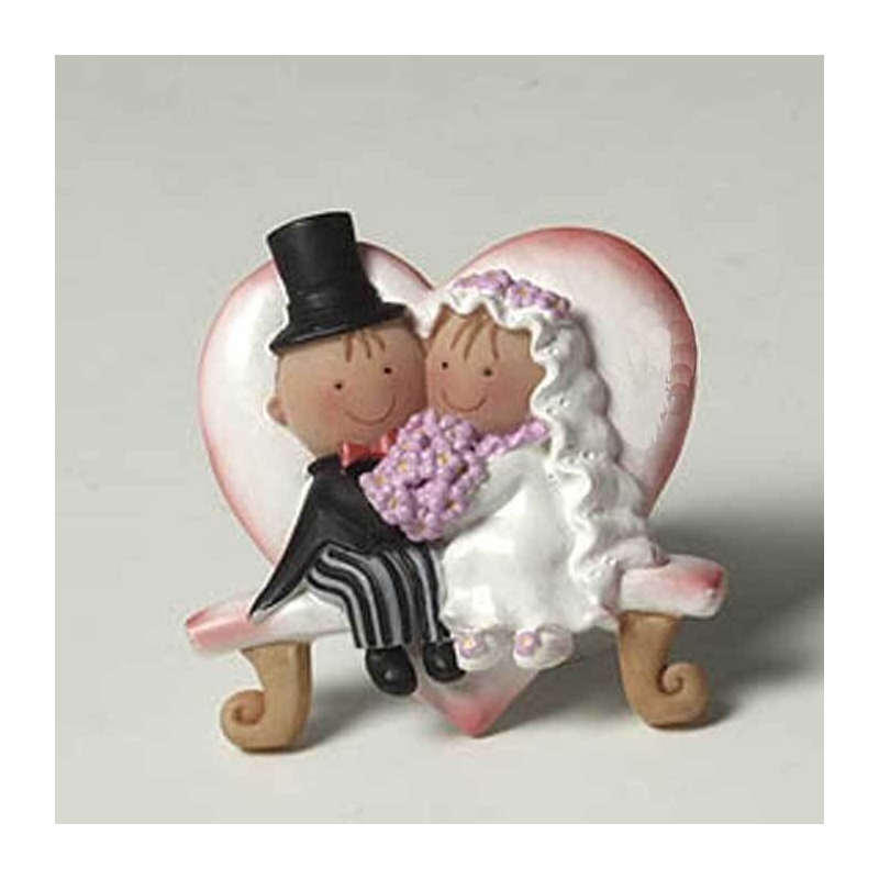 Figurine magnetique mariage