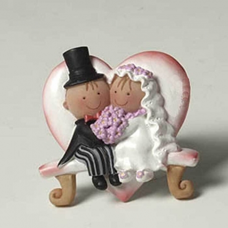 Figurine magnetique mariage