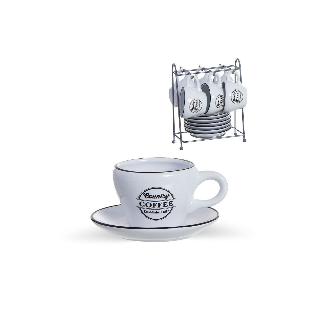 Service à café 6x100ml weston