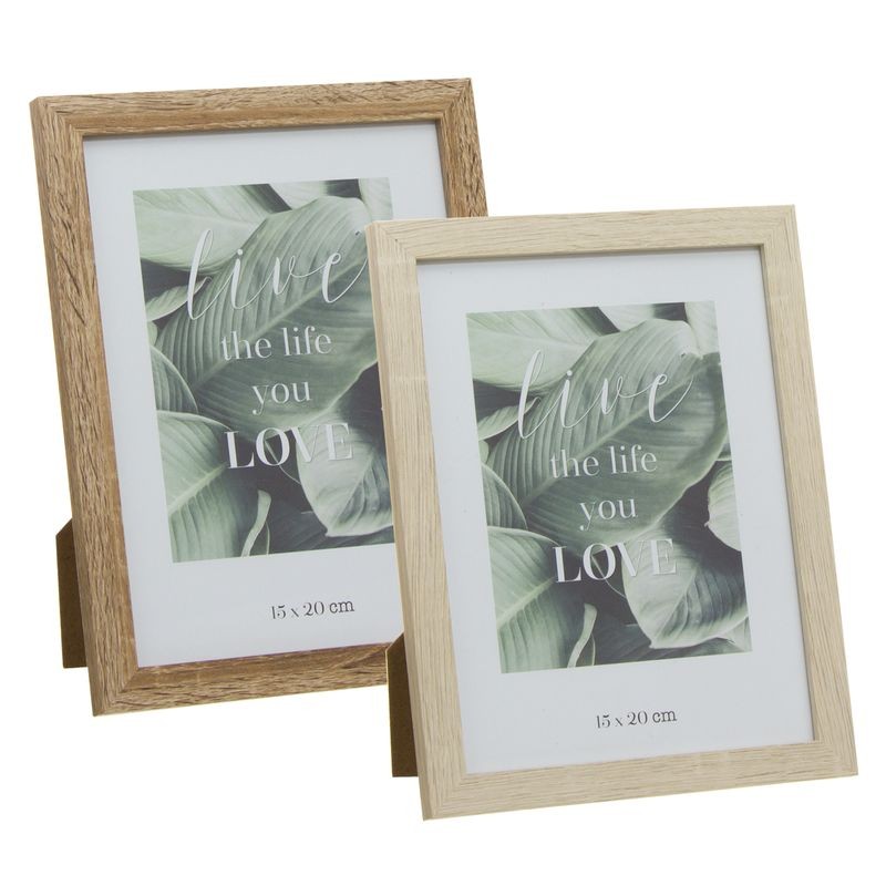 Cadre photo en bois 15x20