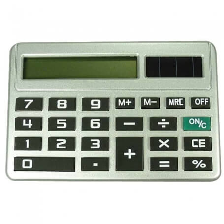 Bille avec calculatrice