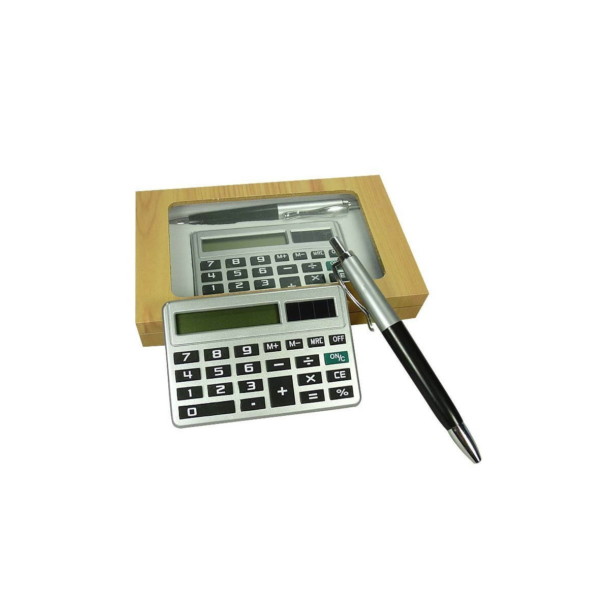 Bille avec calculatrice