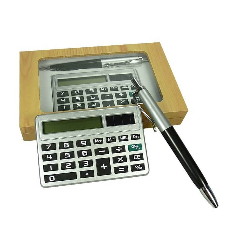 Bille avec calculatrice