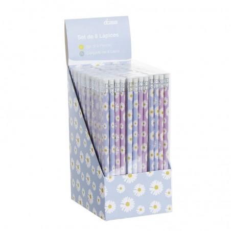 Set De 8 Crayons Margaritas 2c
