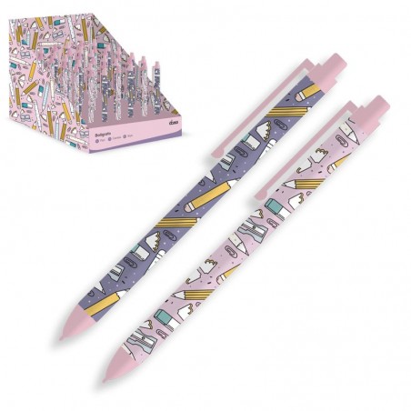 Stylo crayons lilas 2m