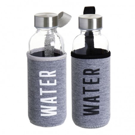 Flacon Verre 400ml 2c Housse Néoprène