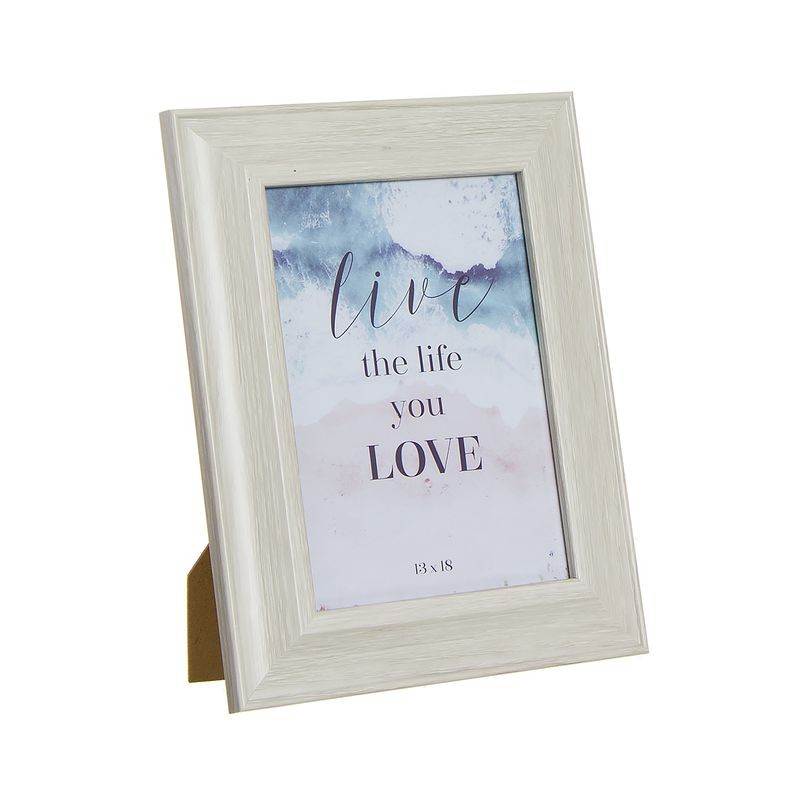 Cadre Photo 13x18 Or Blanc Plage Cadre Photo 13x18 Or Blanc Plage