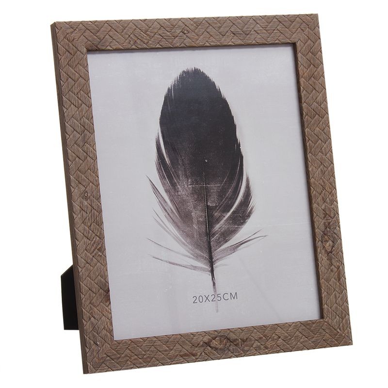 Cadre photo en noyer PS 20x25
