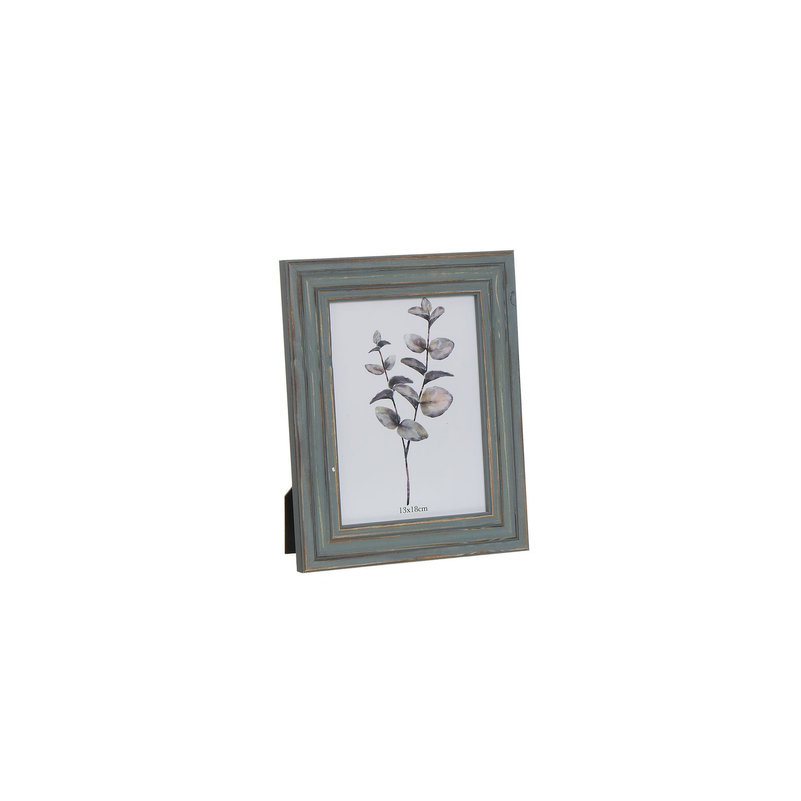 Cadre photo 13x18 vert-bleu