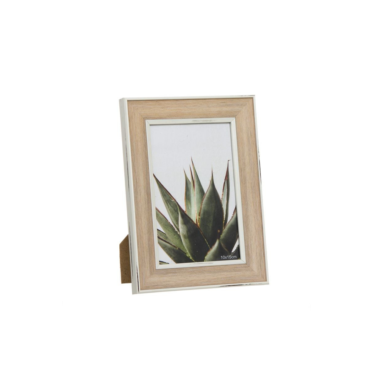 Cadre photo 10x15 cactus naturel