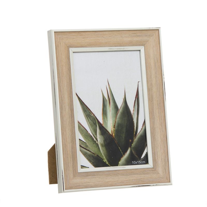 Cadre photo cactus naturel 10x15