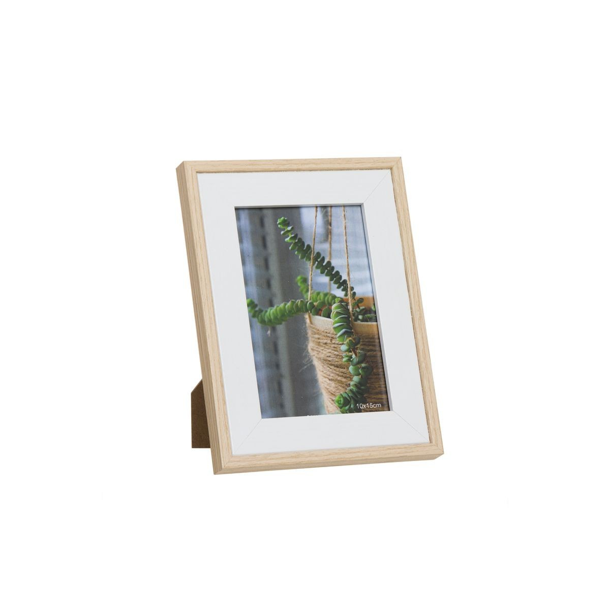 Cadre photo blanc naturel 10x15