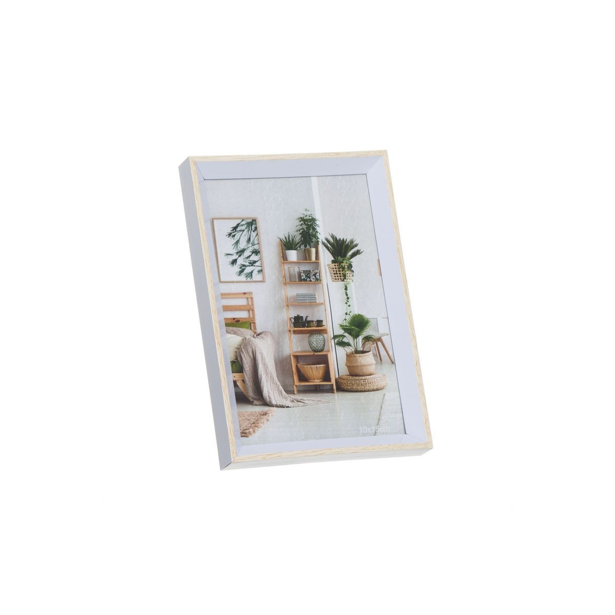 Cadre photo blanc naturel 10x15
