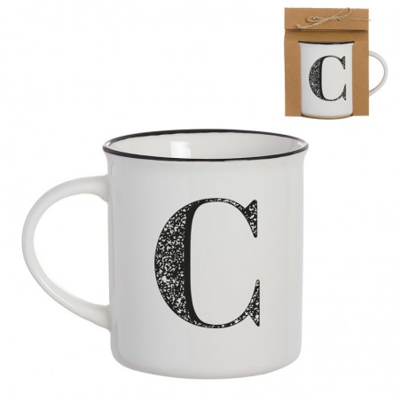 Mug vintage lettre c 475ml