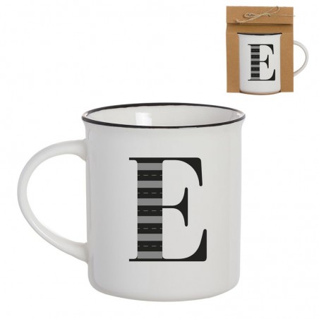 Mug vintage lettre e 475ml
