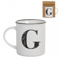 Mug vintage lettre g 475ml