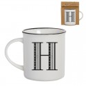 Mug vintage lettre h 475ml