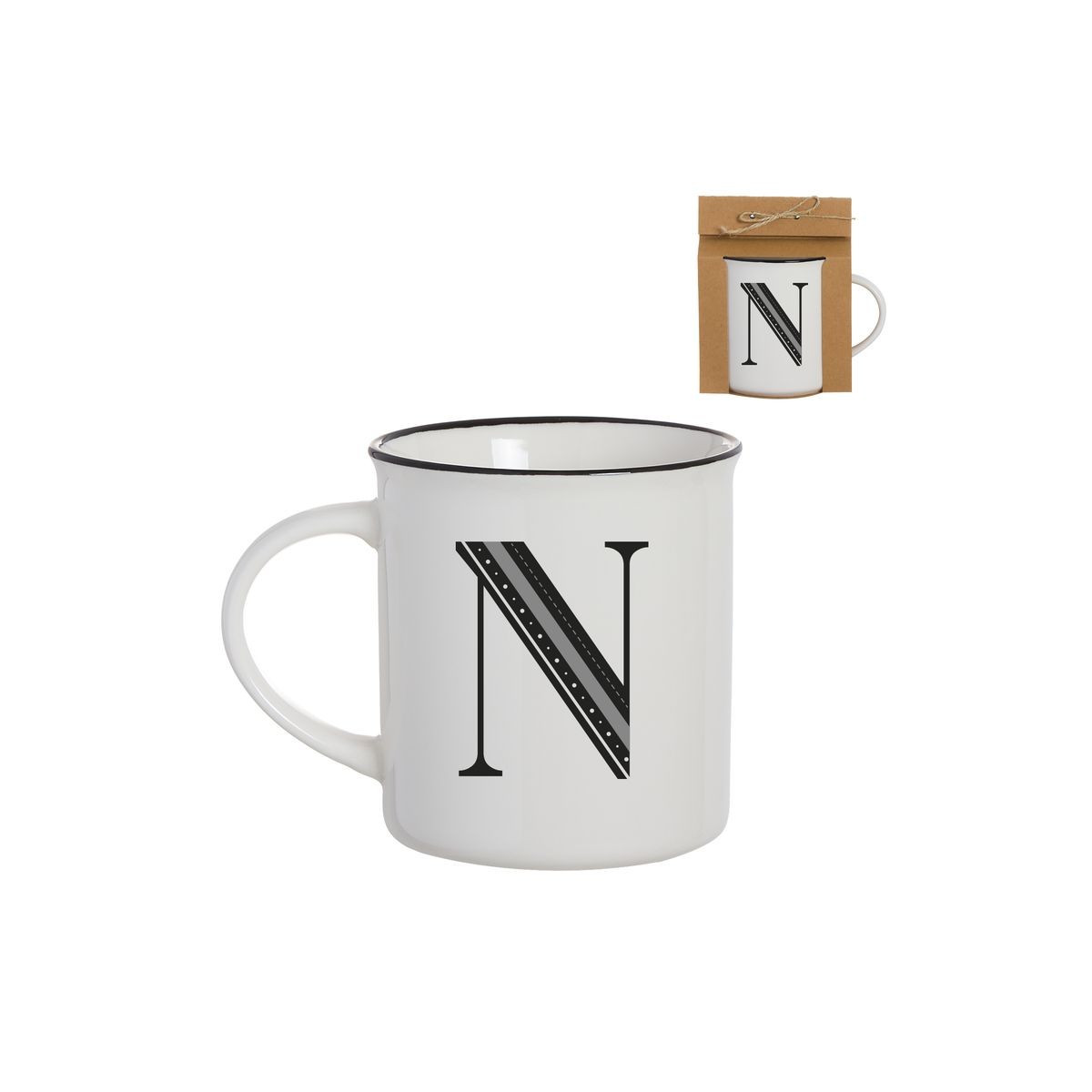 Tasse vintage lettre n 475ml