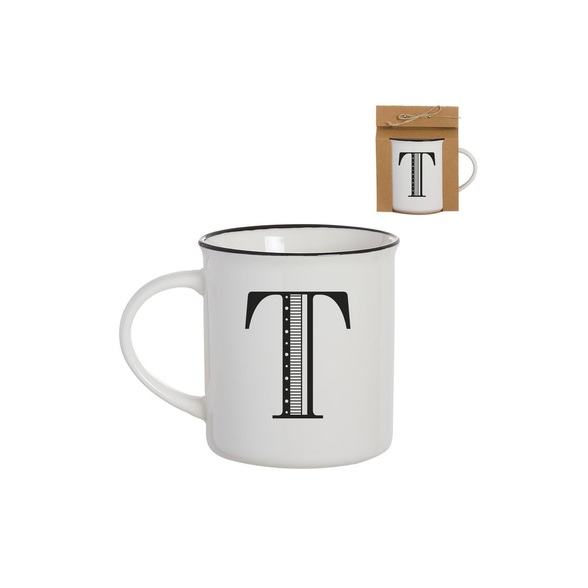 Mug vintage lettre t 475ml