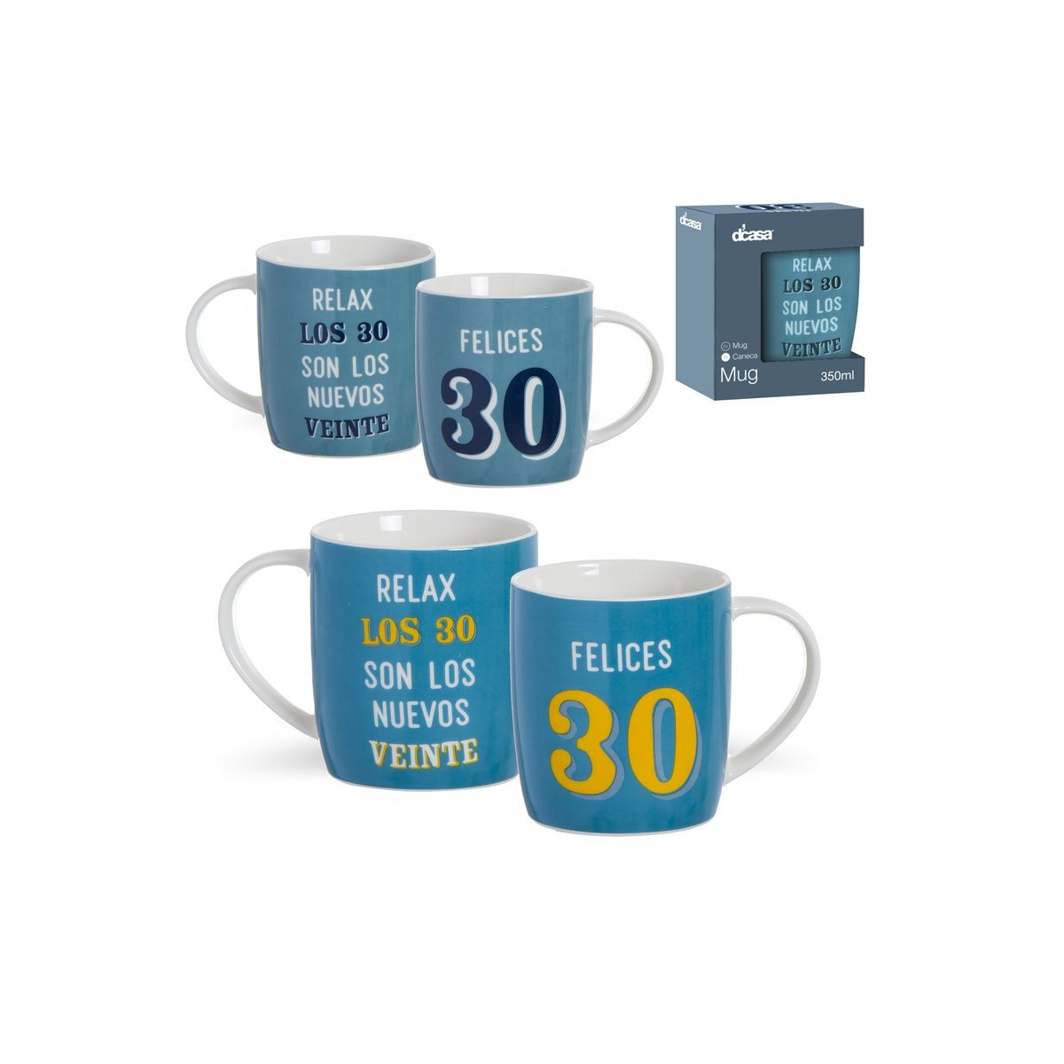 Mug 350ml 30 ans 2m