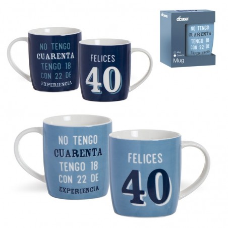 Mug 350ml 40 ans 2m