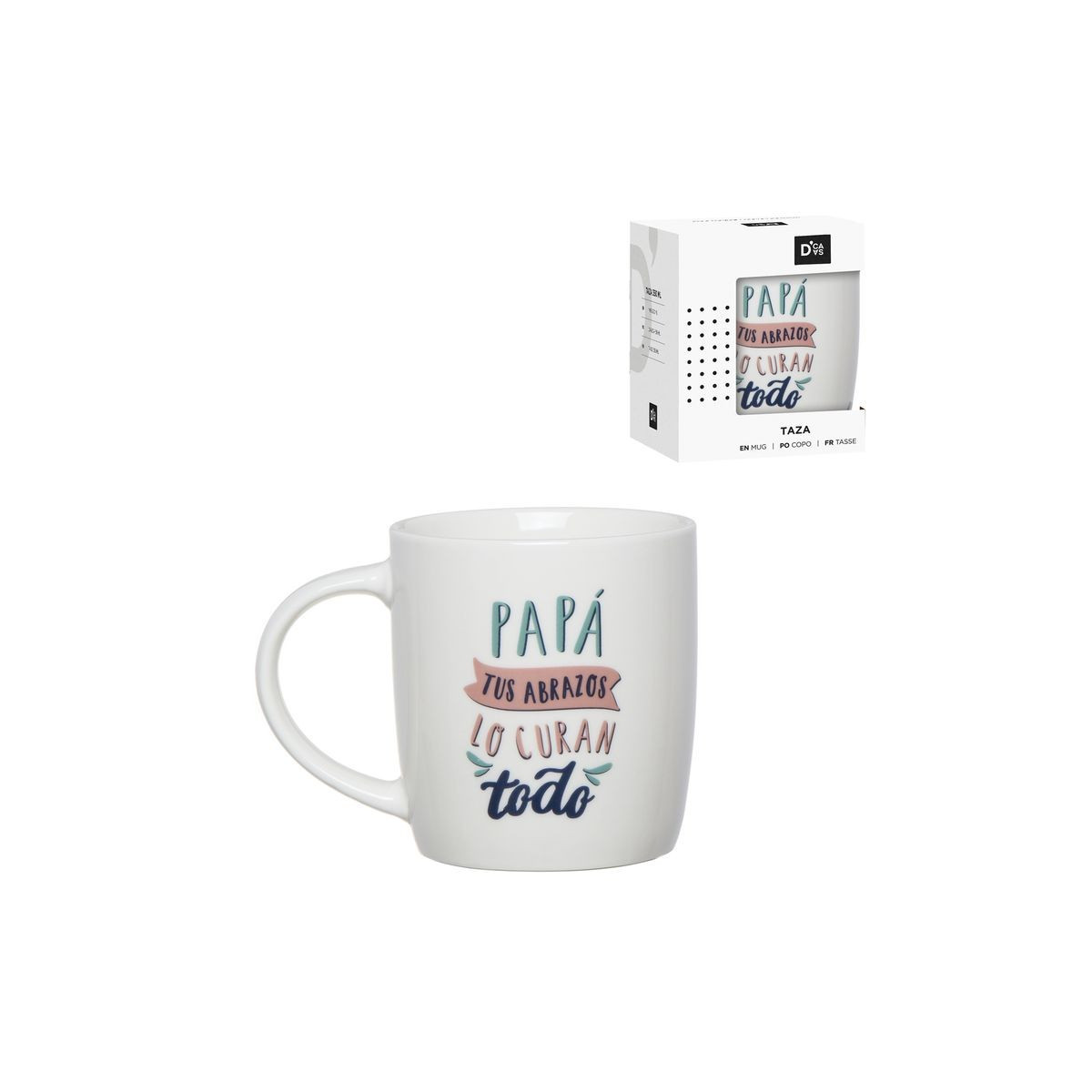 Mug 350ml papa câlins