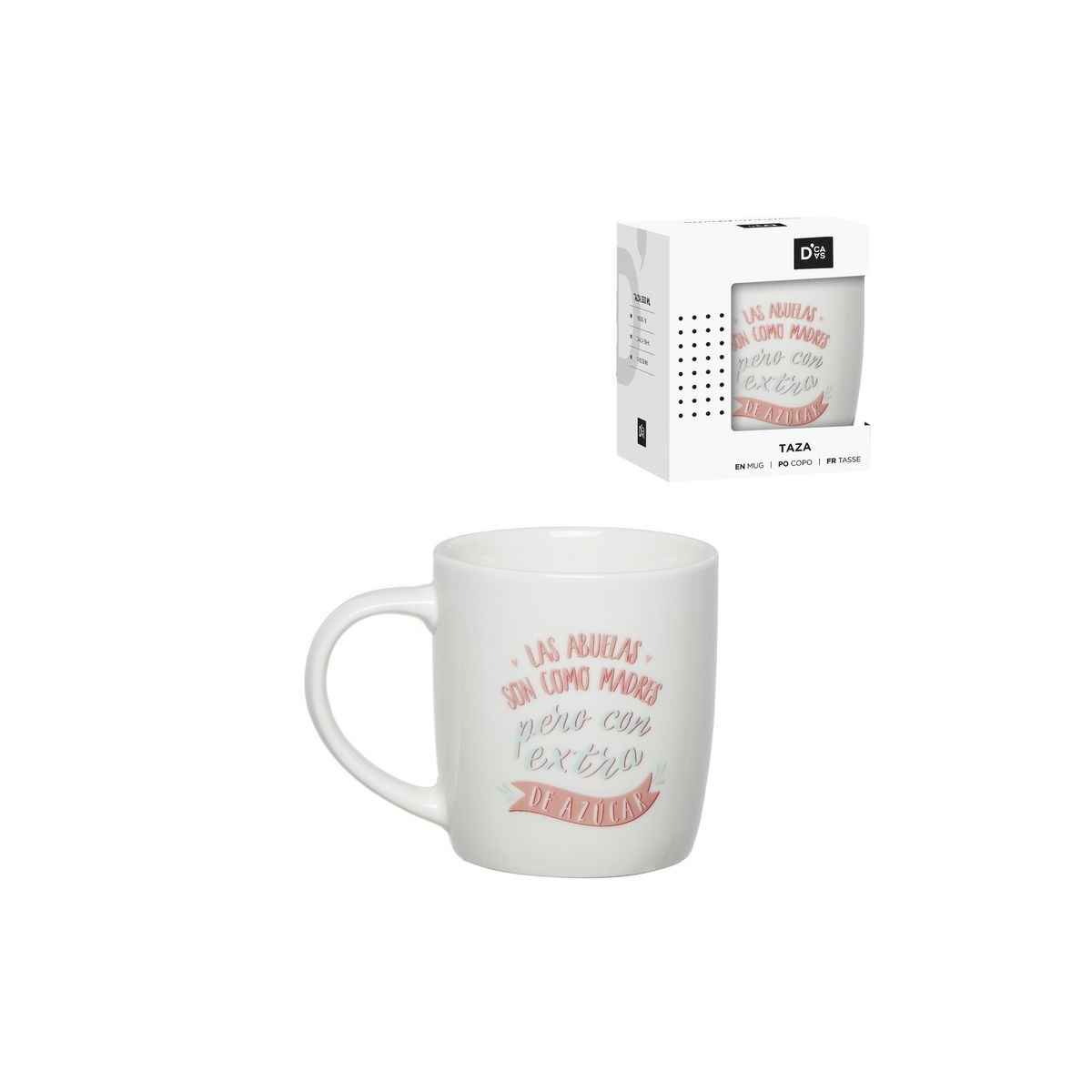 Tasse 350ml grand-mère extra de sucre