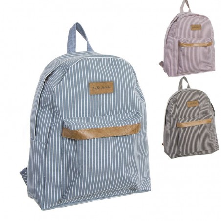 Sac en tissu à rayures Style et confort au quotidien