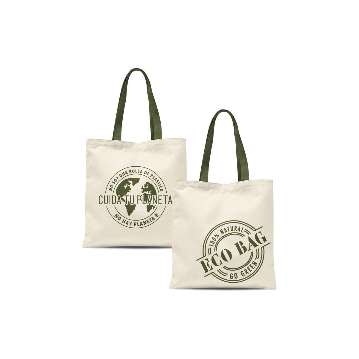Sac en coton éco vie 2m