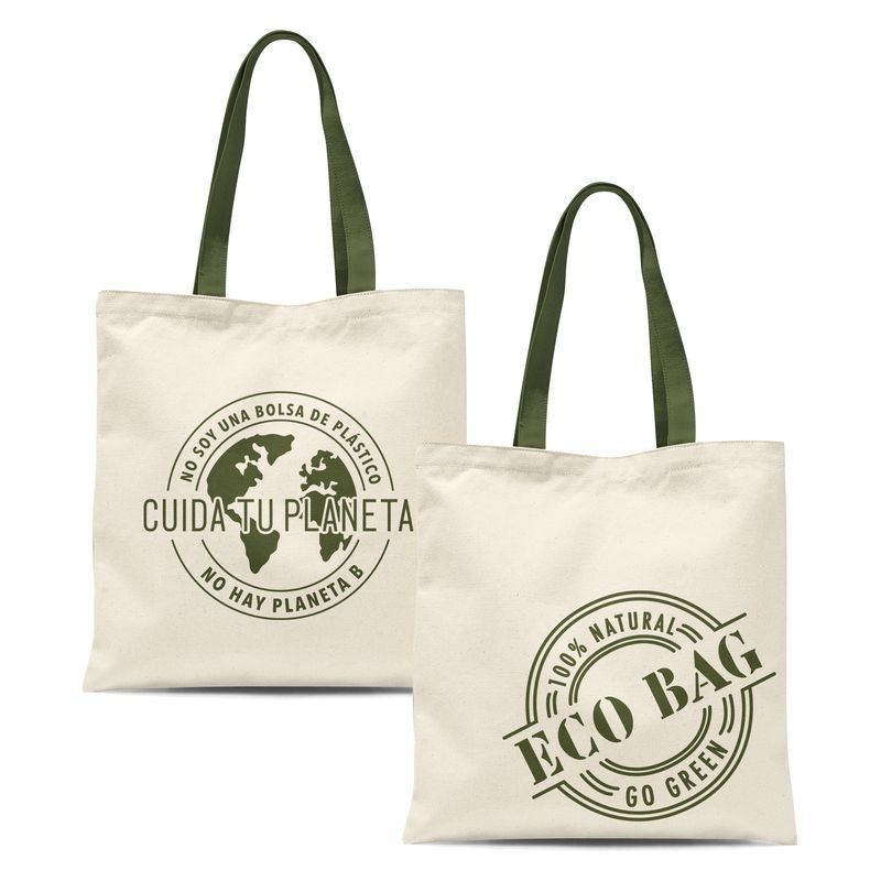 Sac en coton éco vie 2m