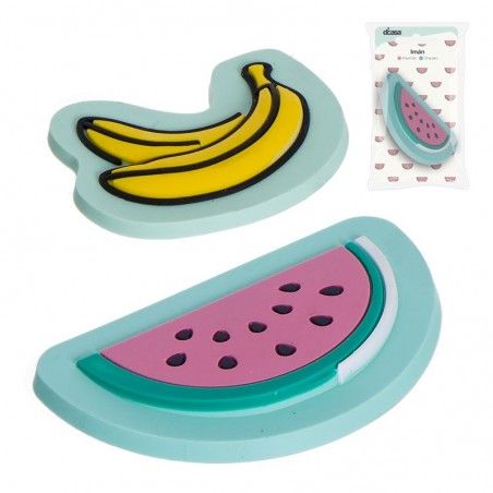 Aimant fruit assorti en 2 modèles