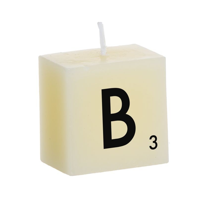 Bougie lettre b